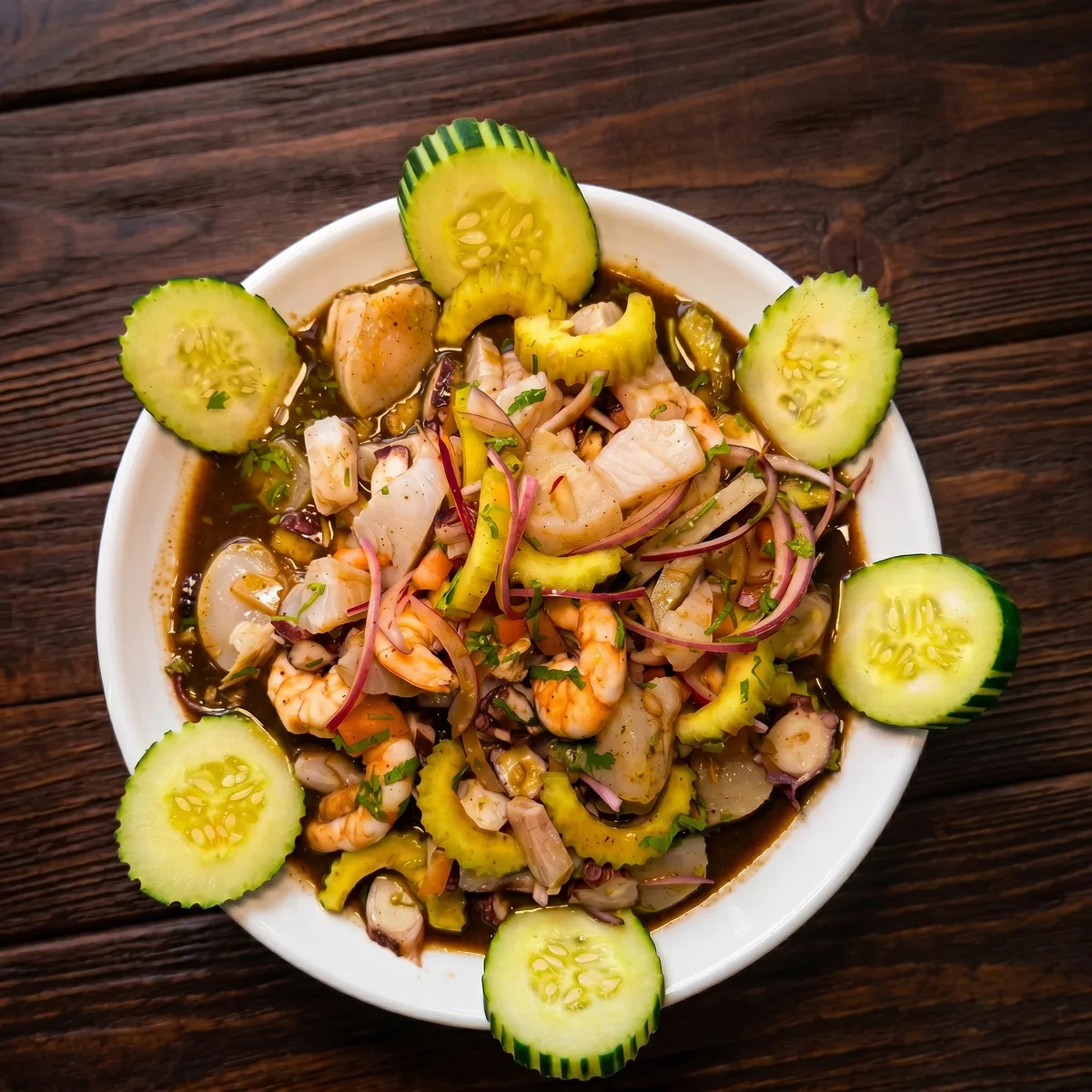Ceviche en bowl